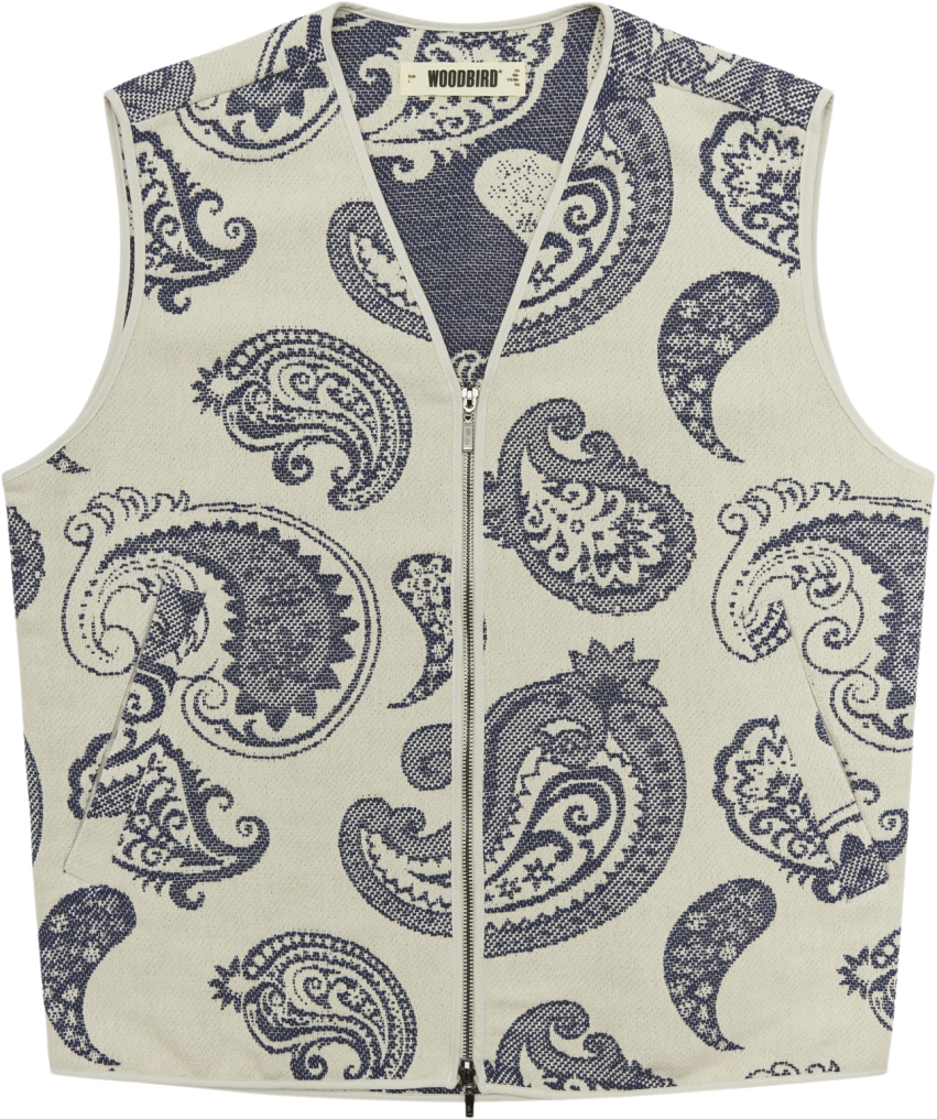 Wbdong Paisley Vest